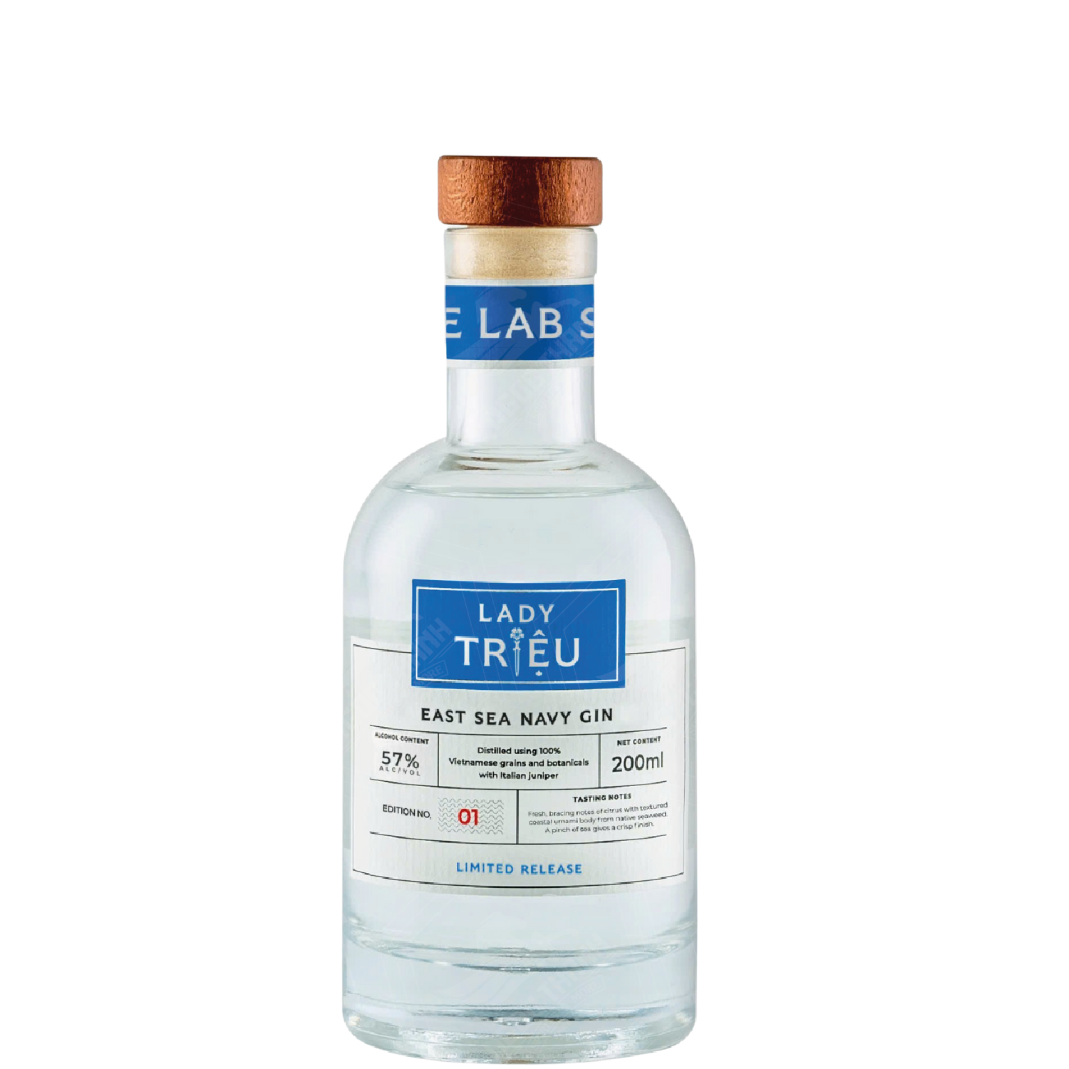<b>Lady Triệu East Sea Navy Gin</b><br>20cl | 57%