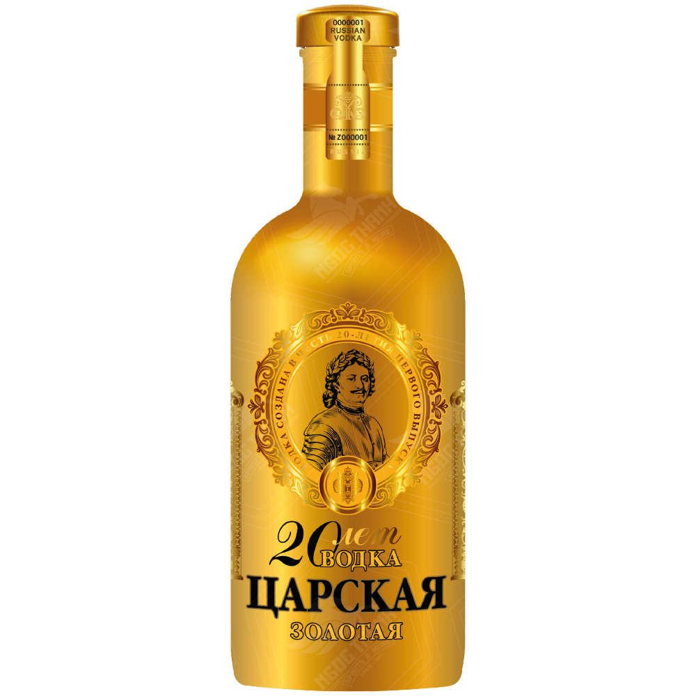 <b>Tsarskaya Gold – 20 Years Anniversary Edition</b><br>70cl | 40%