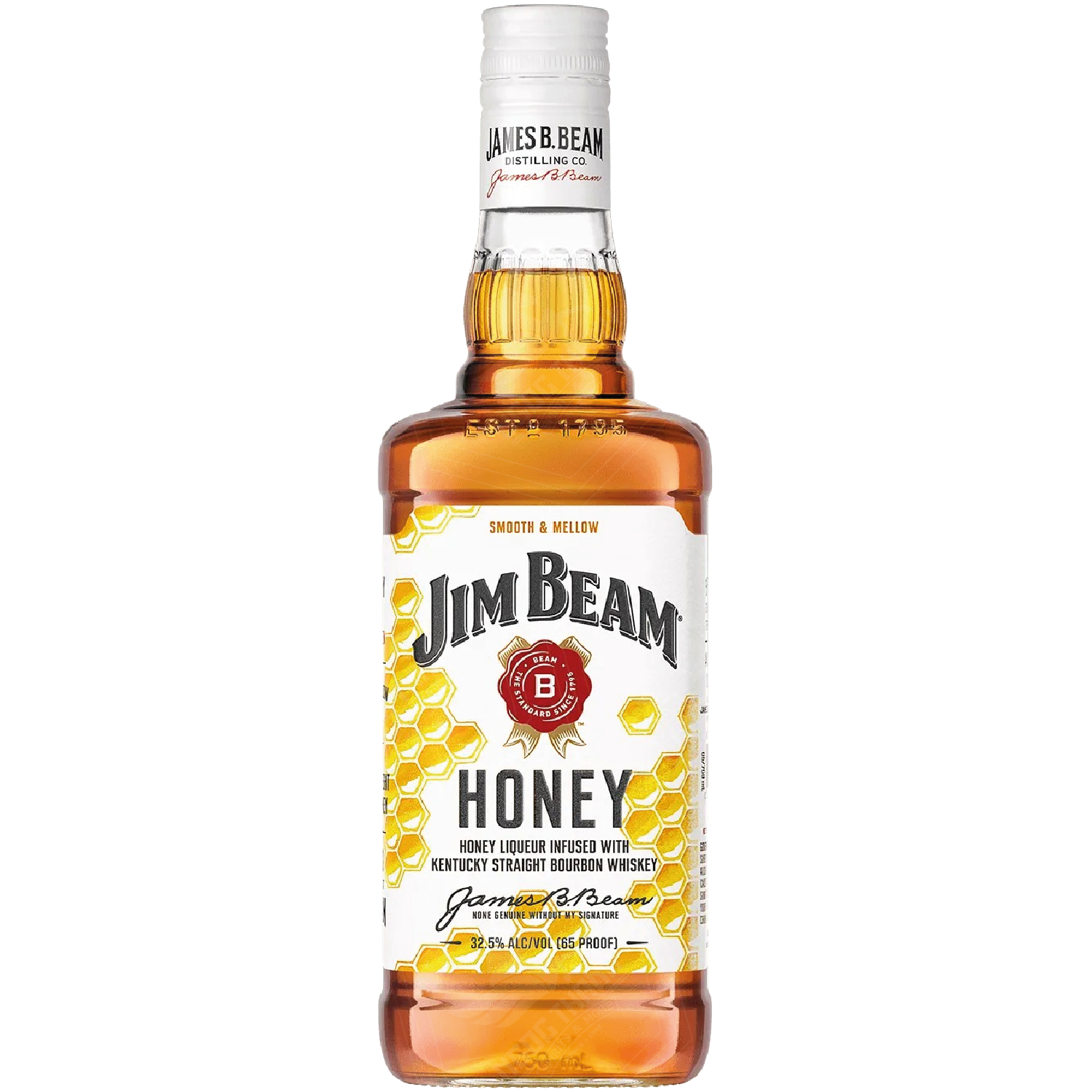 <b>Jim Beam Honey Bourbon: Sweet & Smooth Liqueur</b><br>70cl | 30%