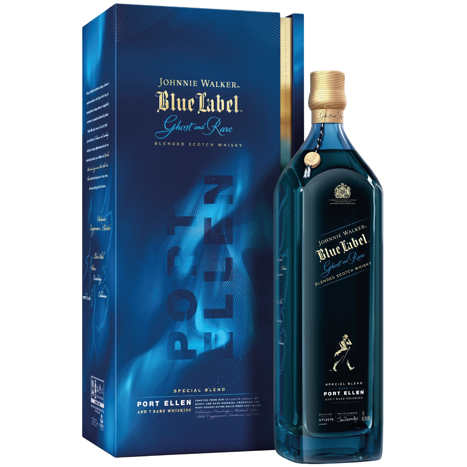 <b>Johnnie Walker Blue Label Ghost and Rare Port Ellen</b><br>75cl | 43.8%