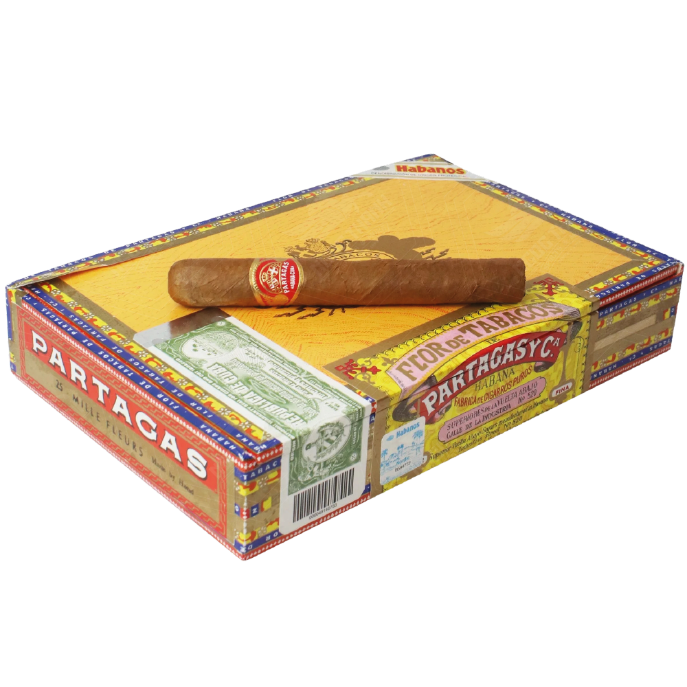 <b>Partagás Mille Fleurs</b><br>Hộp 25 điếu | 5⅛ x 42