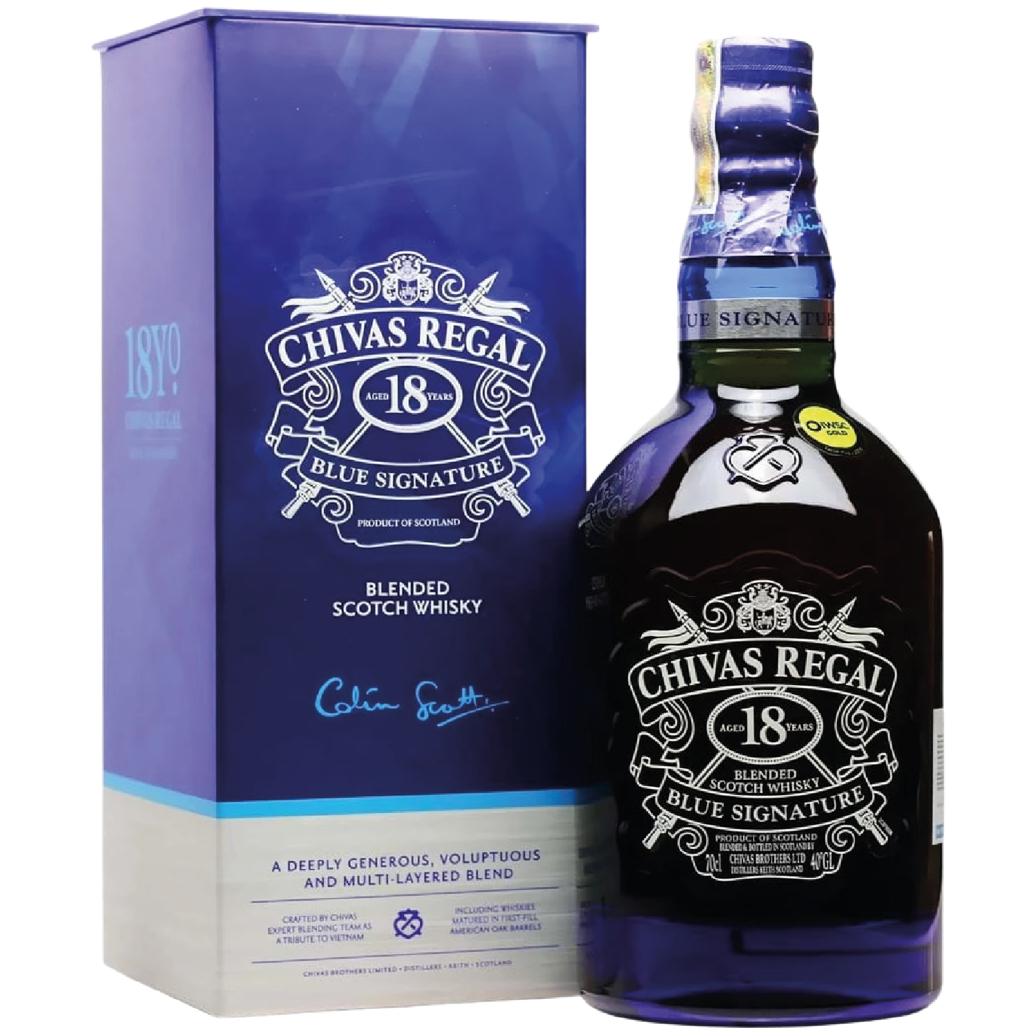 <b>Chivas 18 Blue Signature</b><br>70cl | 40%