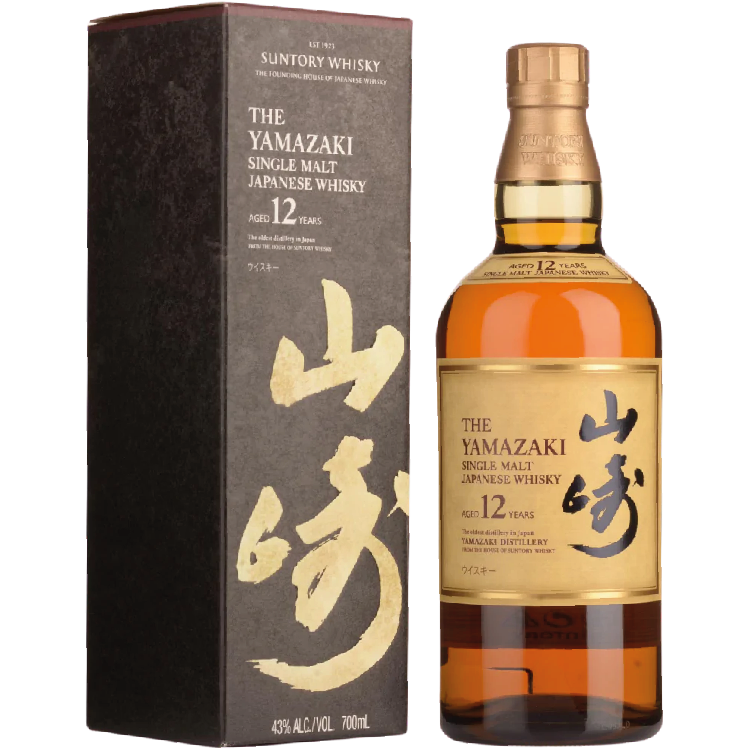 <b>Yamazaki 12 Years Old</b><br>70cl | 43%