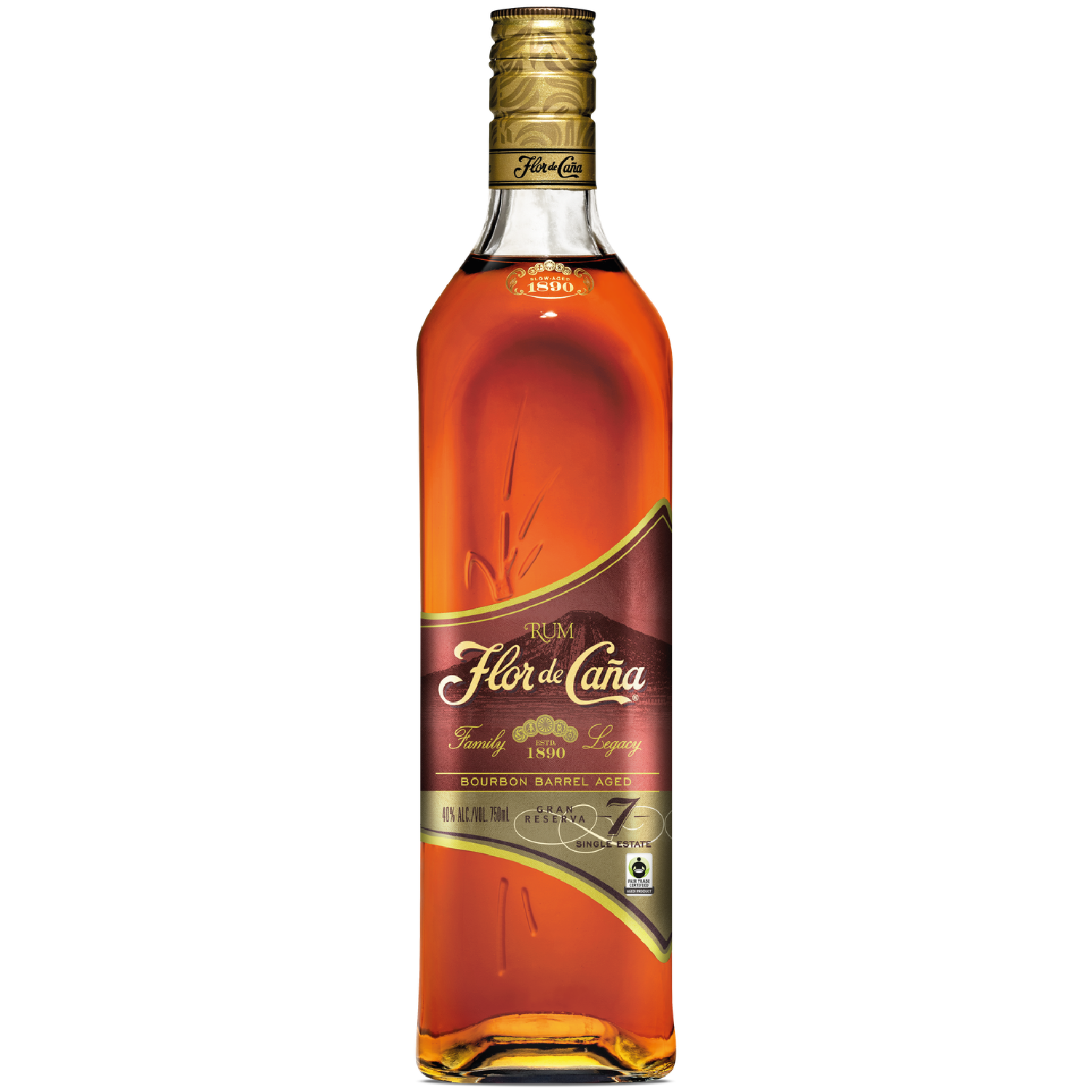 <b>Flor de Caña Gran Reserva</b><br>70cl | 40%