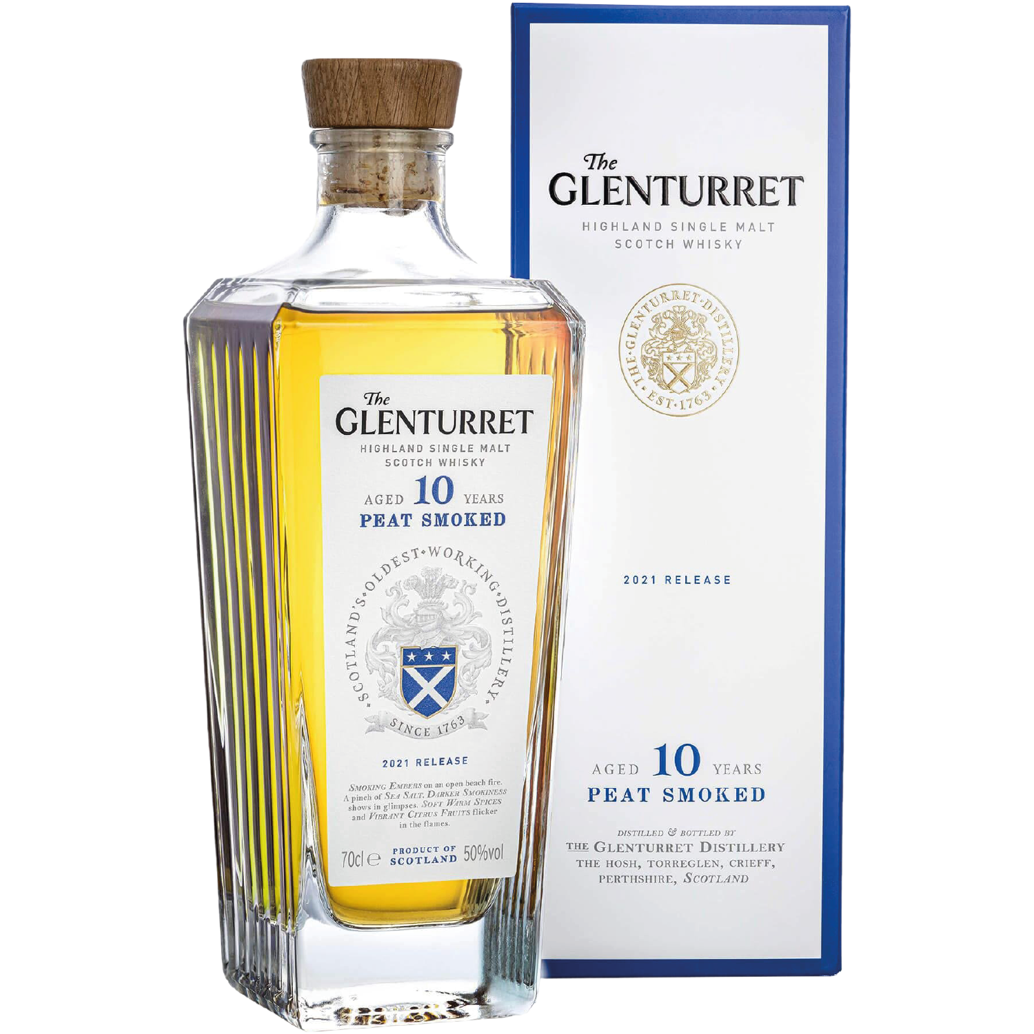 <b>The Glenturret 10 Years Old Peat Smoked</b><br>70cl | 50%