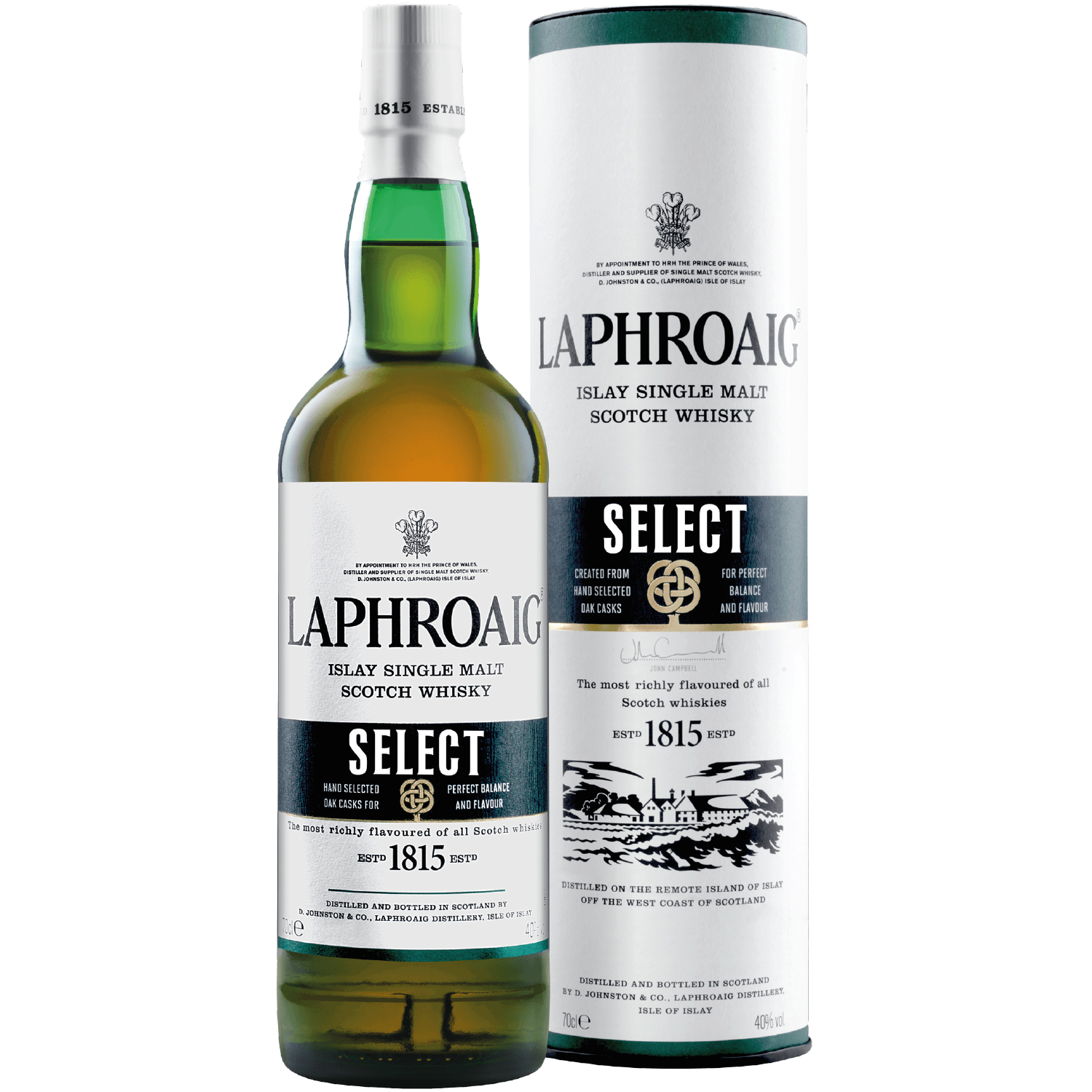 <b>Laphroaig Select</b><br>70cl | 40%