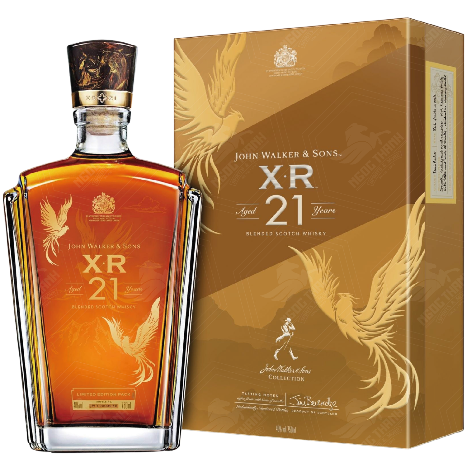 <b>John Walker & Sons XR 21 Phoenix Pack</b><br>75cl | 40%