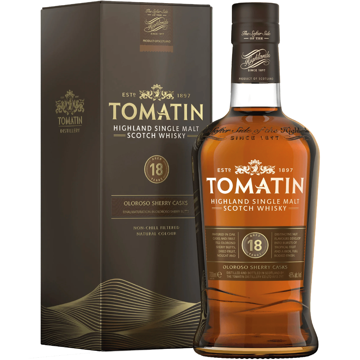 <b>Tomatin 18 Year Old Oloroso Sherry</b><br>70cl | 46%