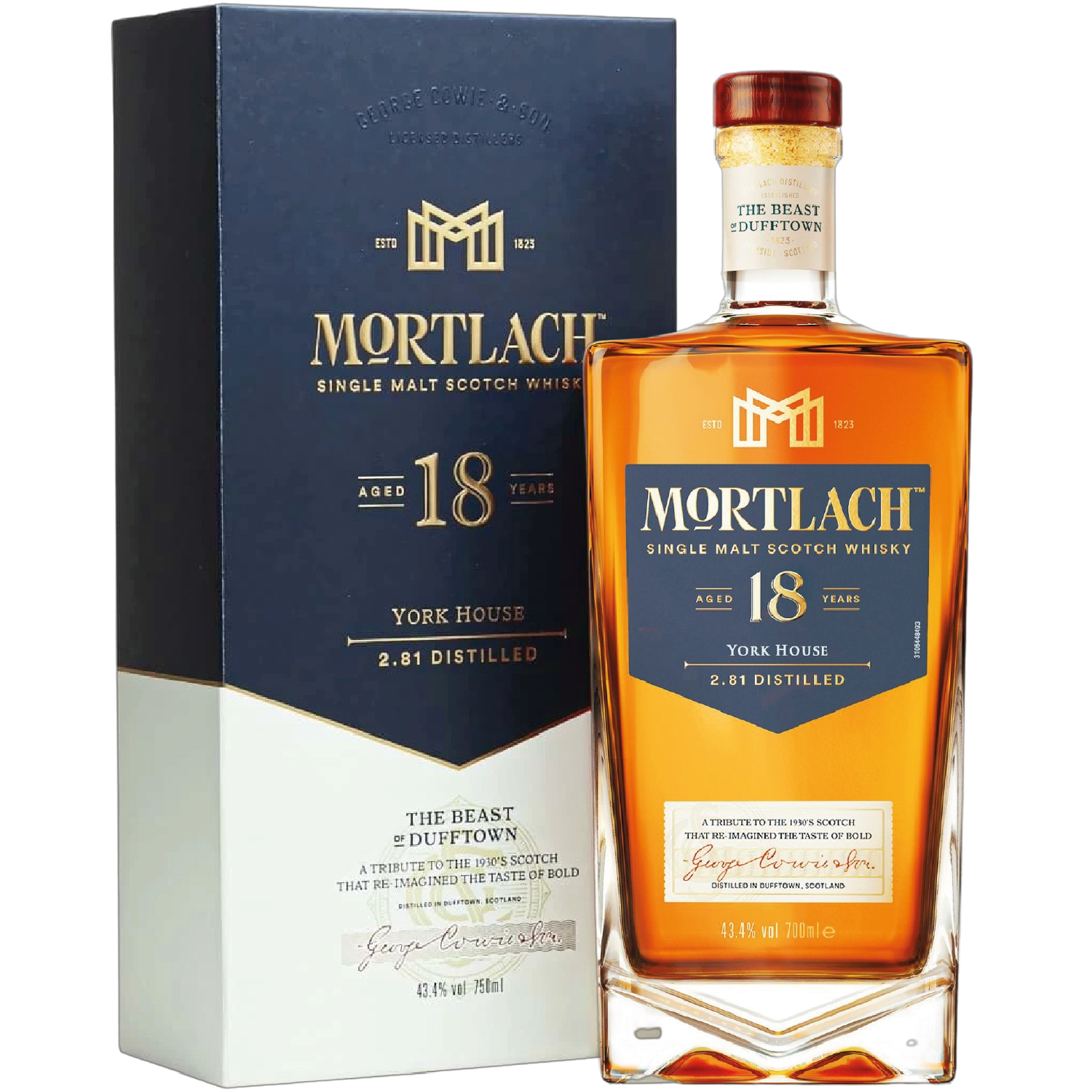 <b>Mortlach 18 Year Old</b><br>75cl | 43.4%