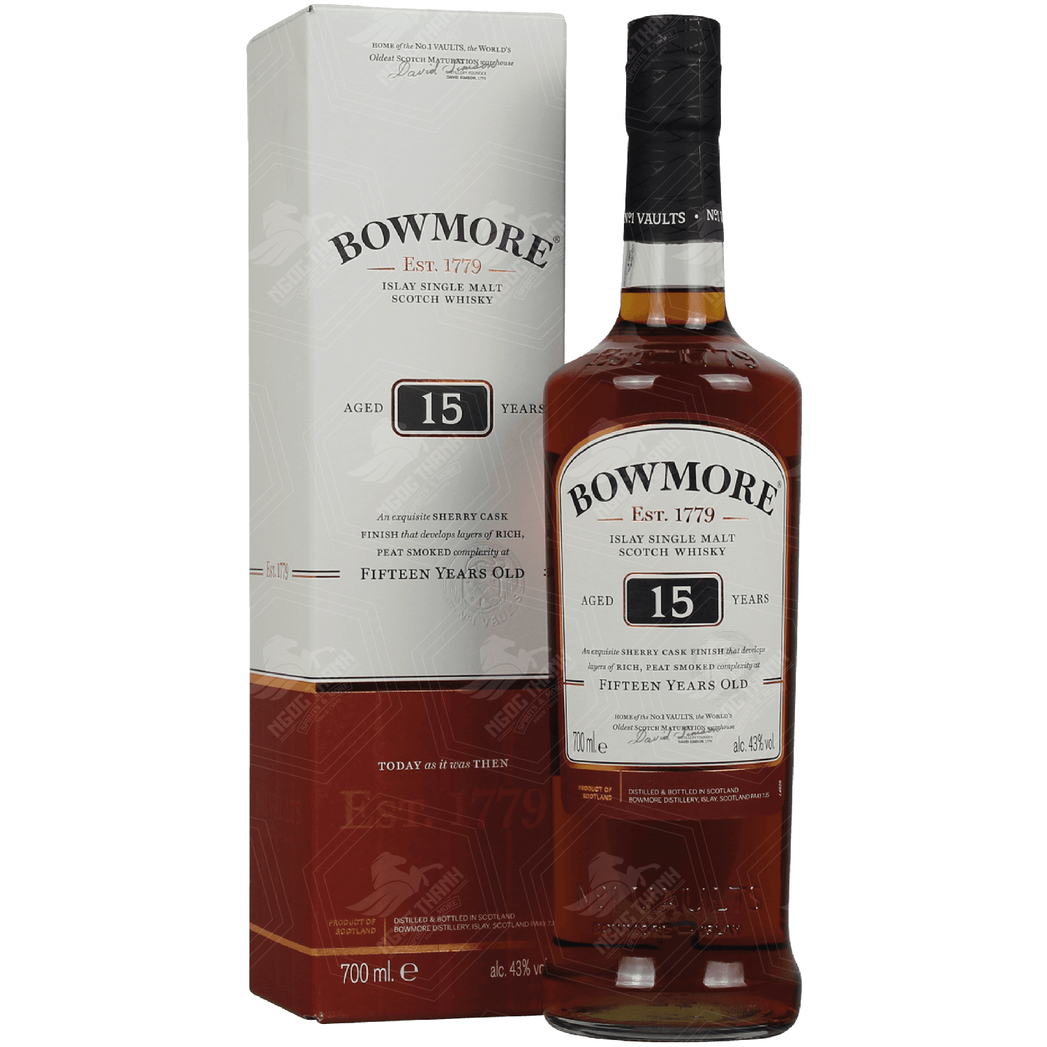 <b>Bowmore 15 Year Old</b><br>70cl | 43%