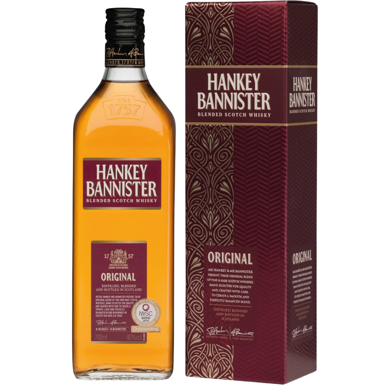 <b>Hankey Bannister Original</b><br>70cl | 40%