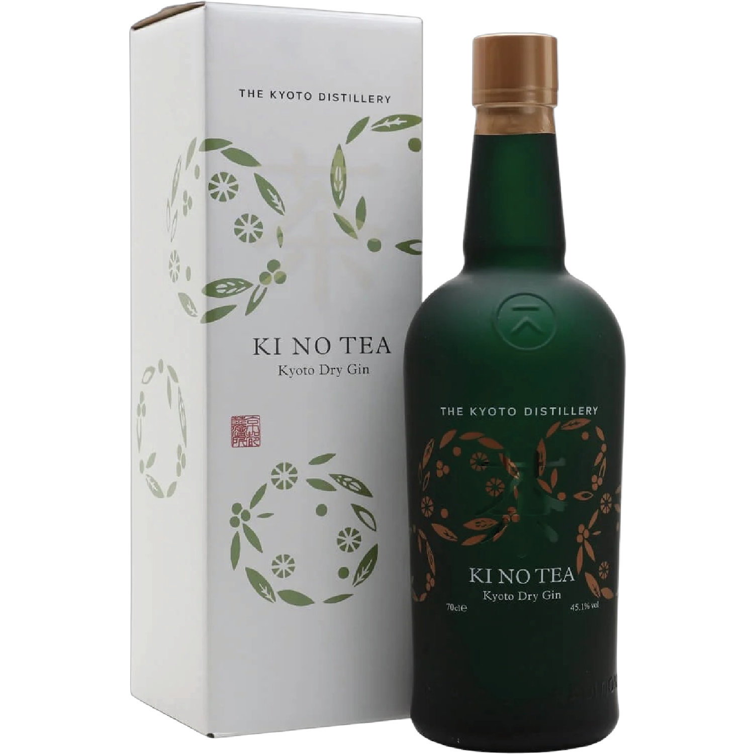 <b>KI NO TEA Kyoto Dry Gin</b><br>70cl | 45.1%