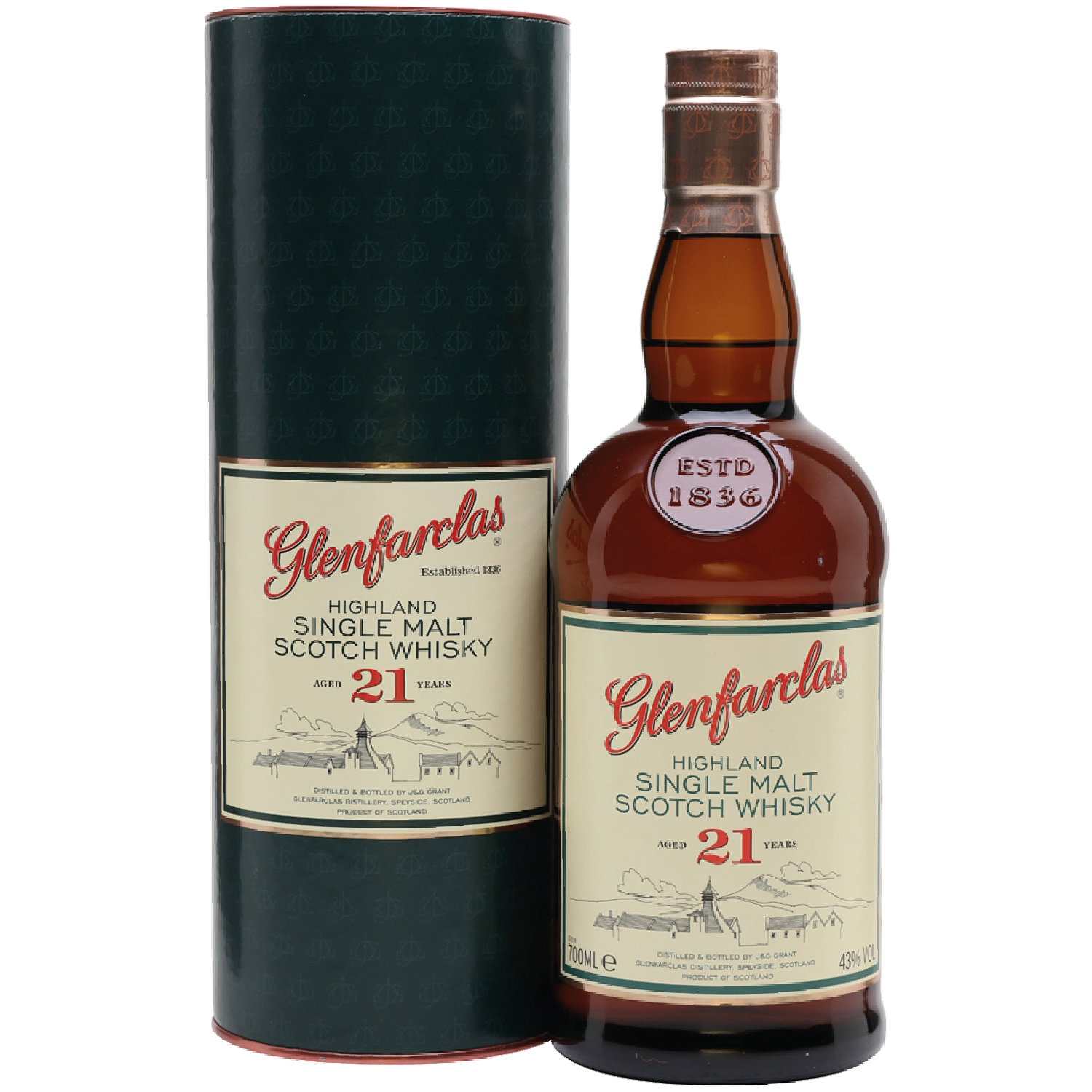 <b>Glenfarclas 21 Year Old</b><br>70cl | 43%