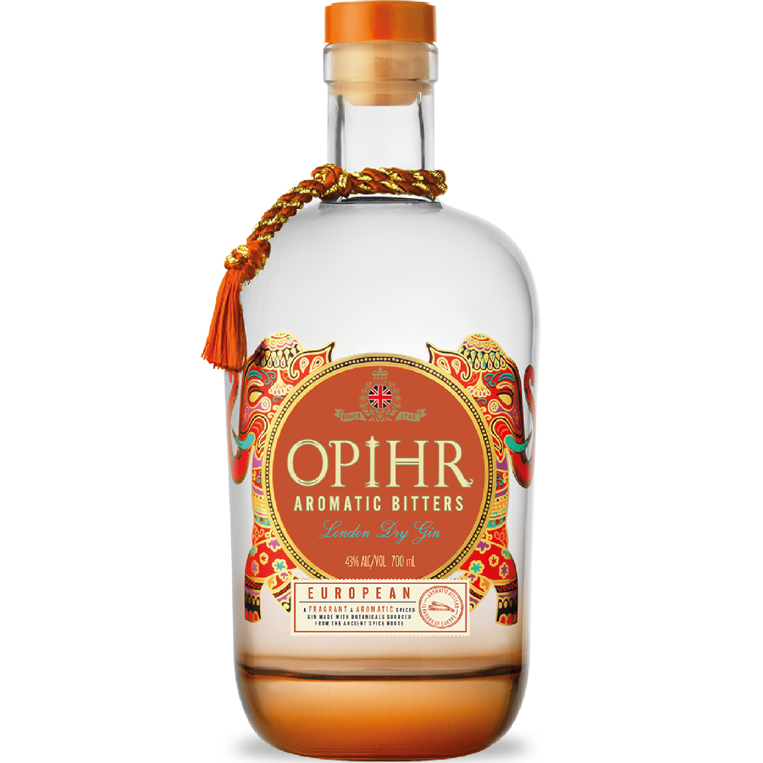 <b>OPIHR Aromatic Bitters European Edition Gin</b><br>70cl | 43%