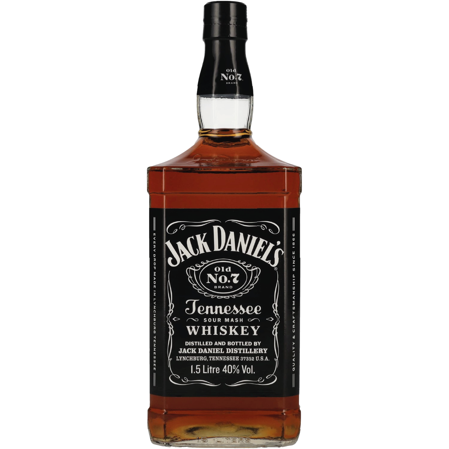 <b>Jack Daniel's Old No. 7</b><br>1.5L | 40%