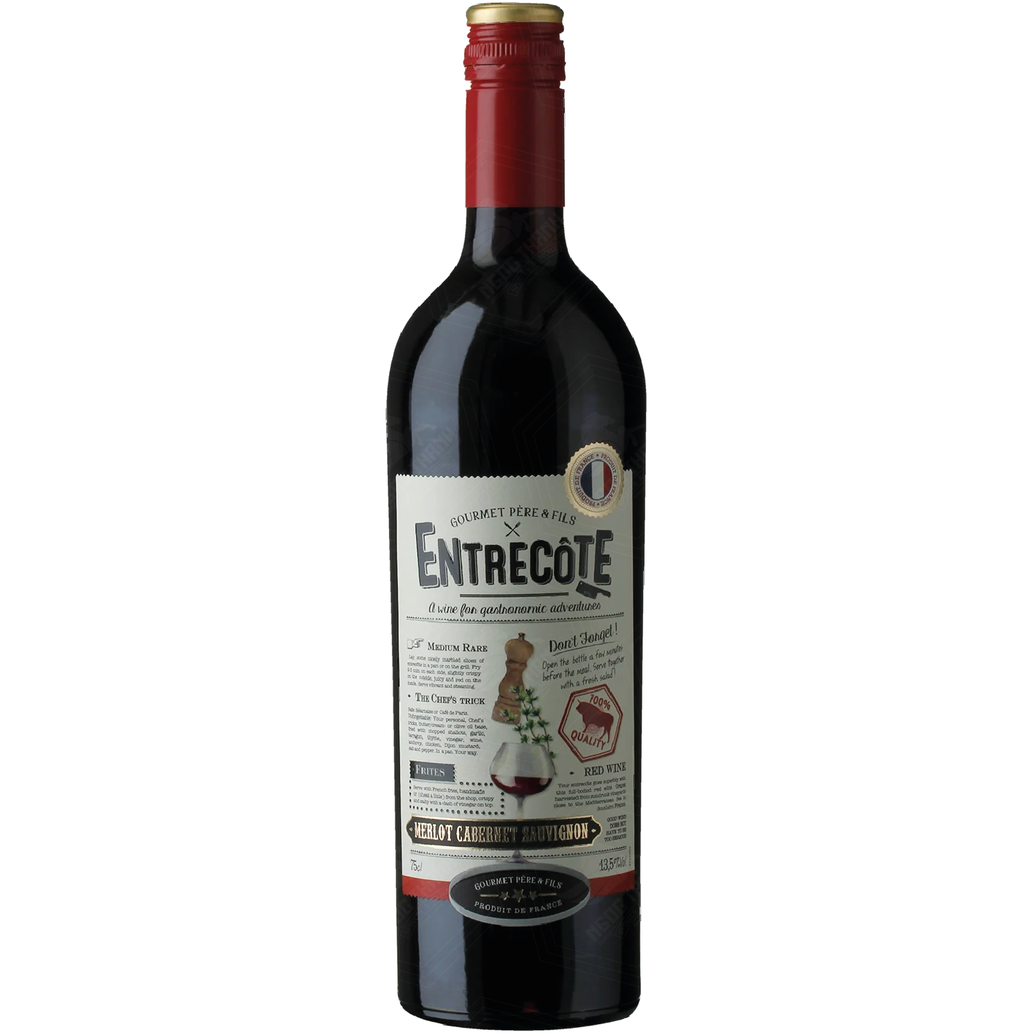 <b>Vang Đỏ Pháp Entrecote</b><br>75cl | 14%