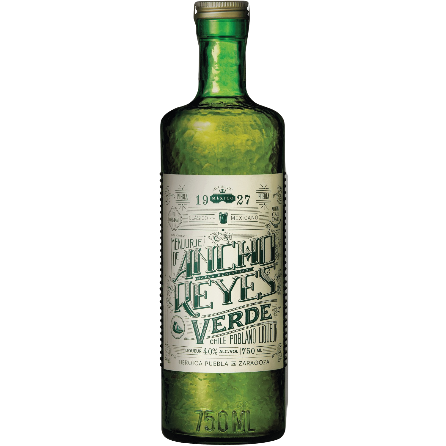 <b>Ancho Reyes Verde - Green Poblano Liqueur</b><br>70cl | 40%