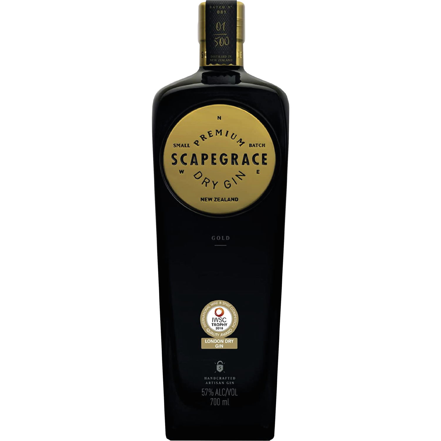 <b>Scapegrace Gold Gin</b><br>70cl | 57%