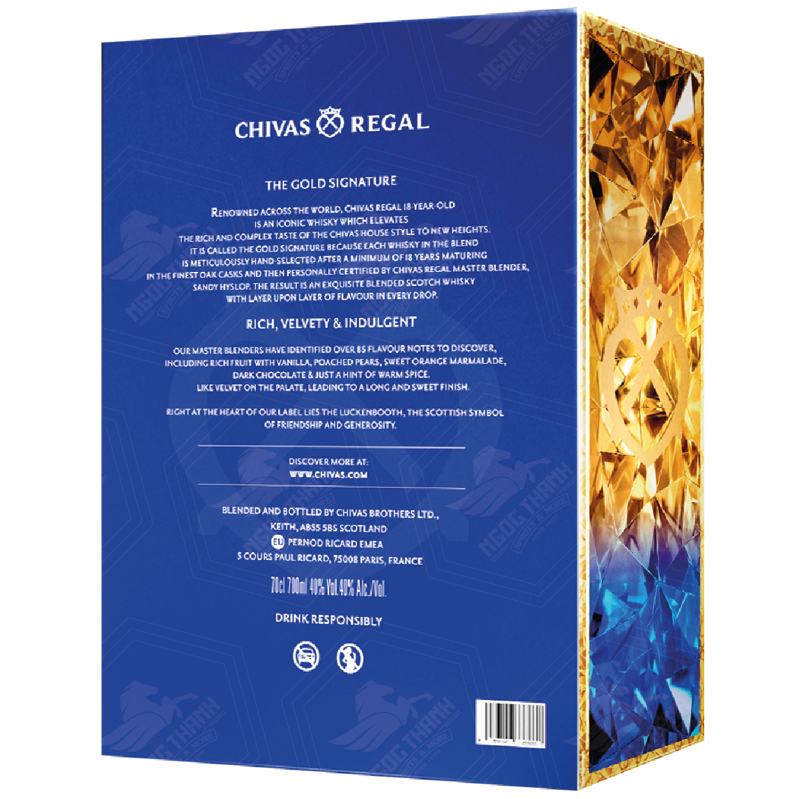 <b>BSP Chivas 18 F26</b><br>70cl | 40%