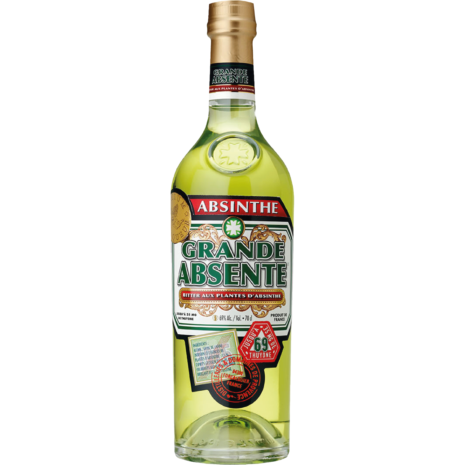 <b>Grande Absente 69 Absinthe</b><br>70cl | 69%