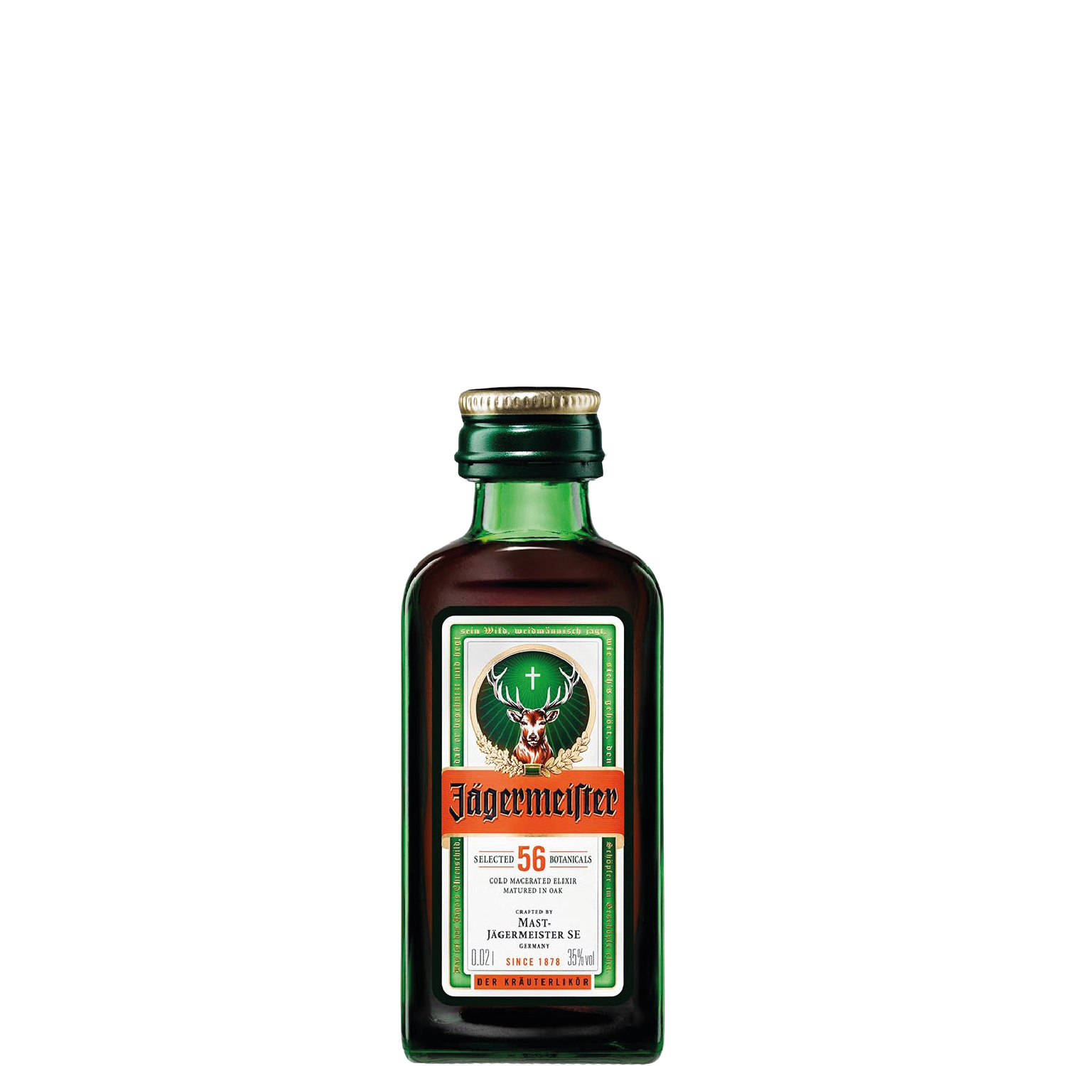 <b>Jägermeister Original Miniature</b><br>2cl | 35%