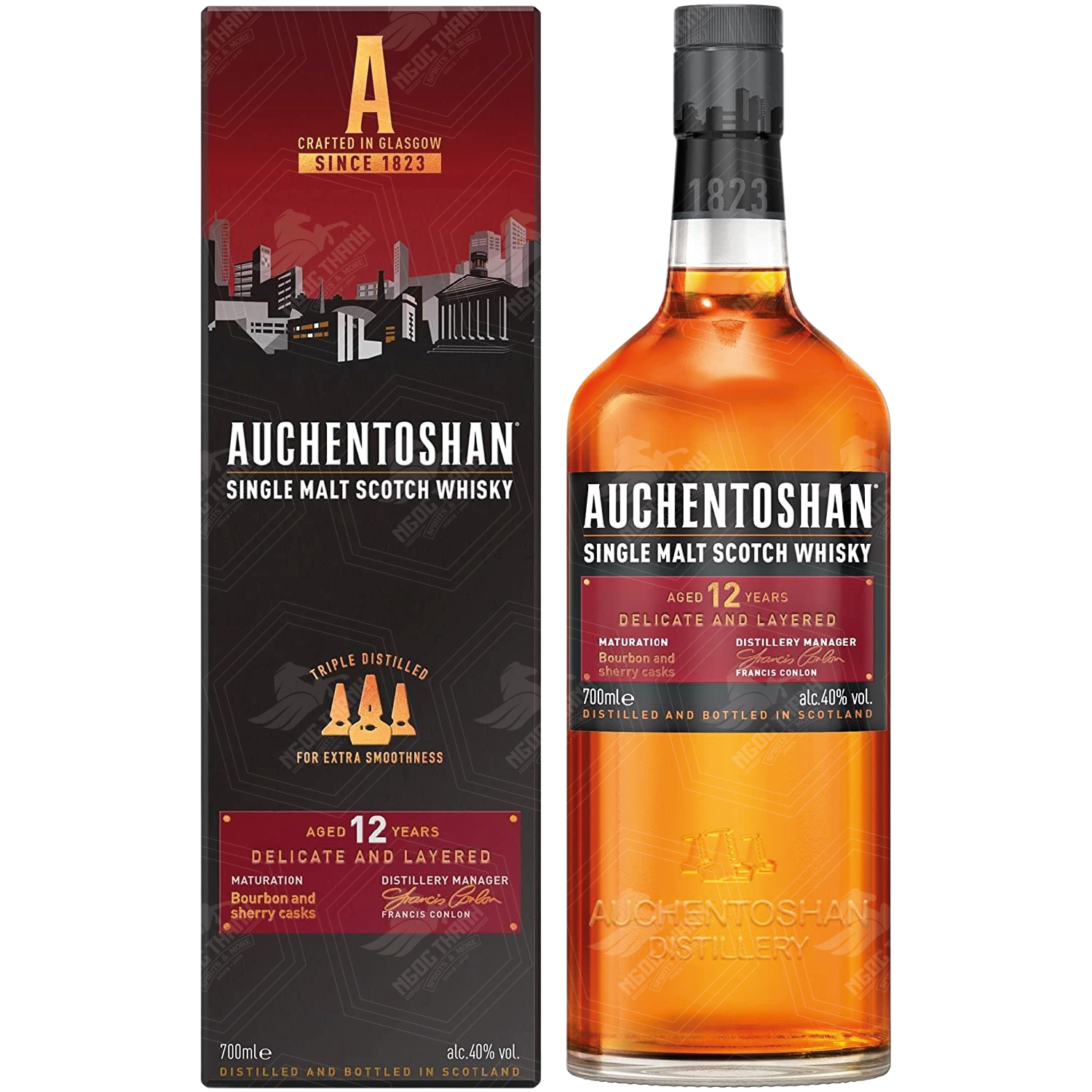 <b>Auchentoshan 12 Year Old</b><br>70cl | 40%