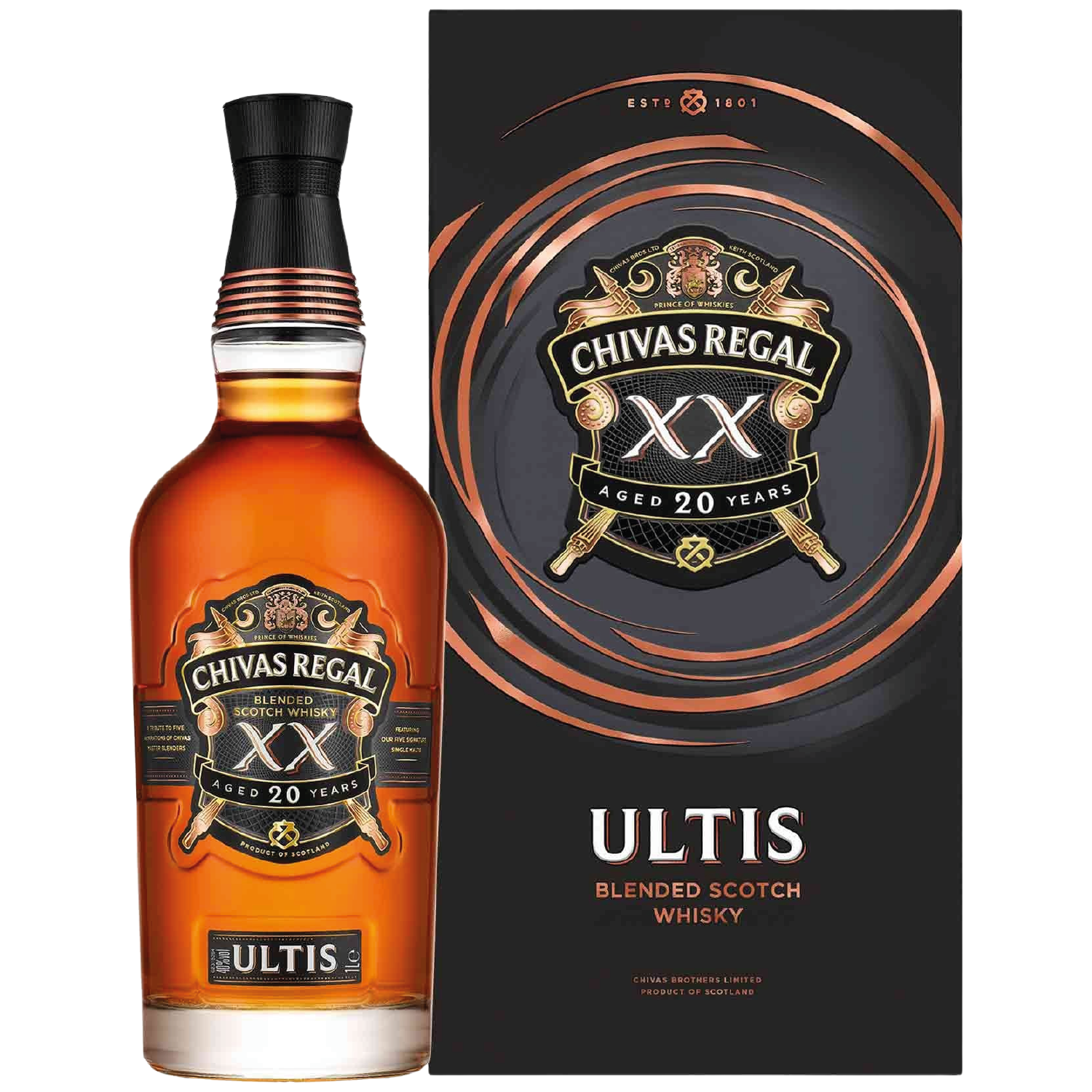 <b>Chivas Regal Ultis XX</b><br>70cl | 40%