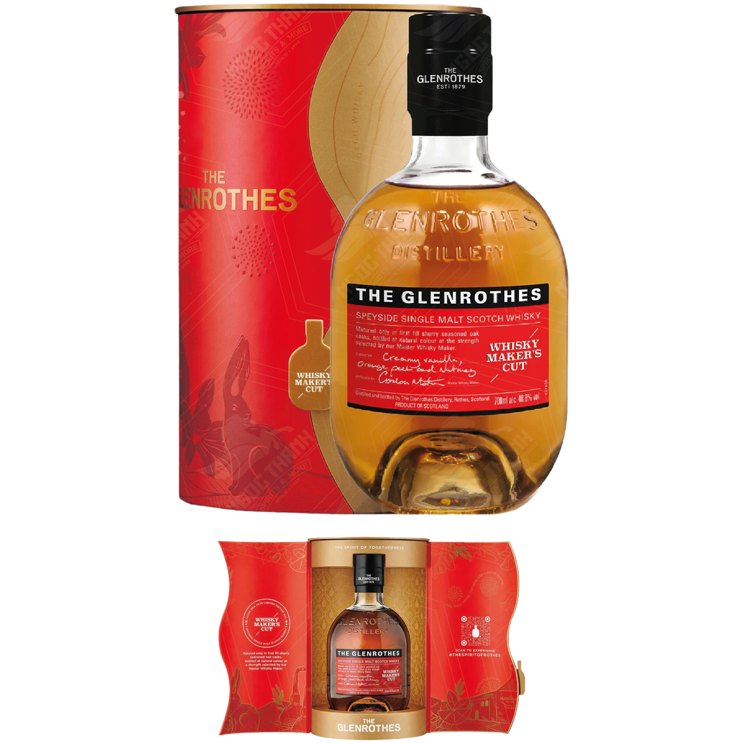 <b>Glenrothes Whisky Maker's Cut CNY 2023</b><br>70cl | 48.8%