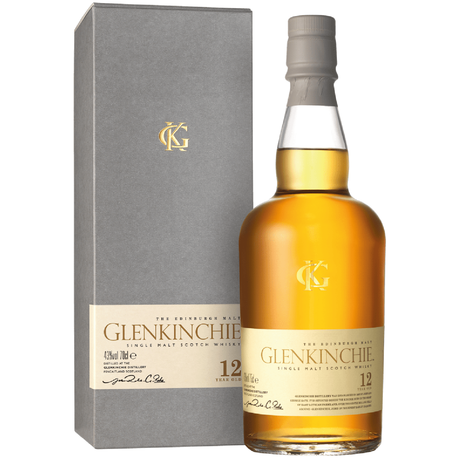 <b>Glenkinchie 12 Year Old</b><br>70cl | 43%