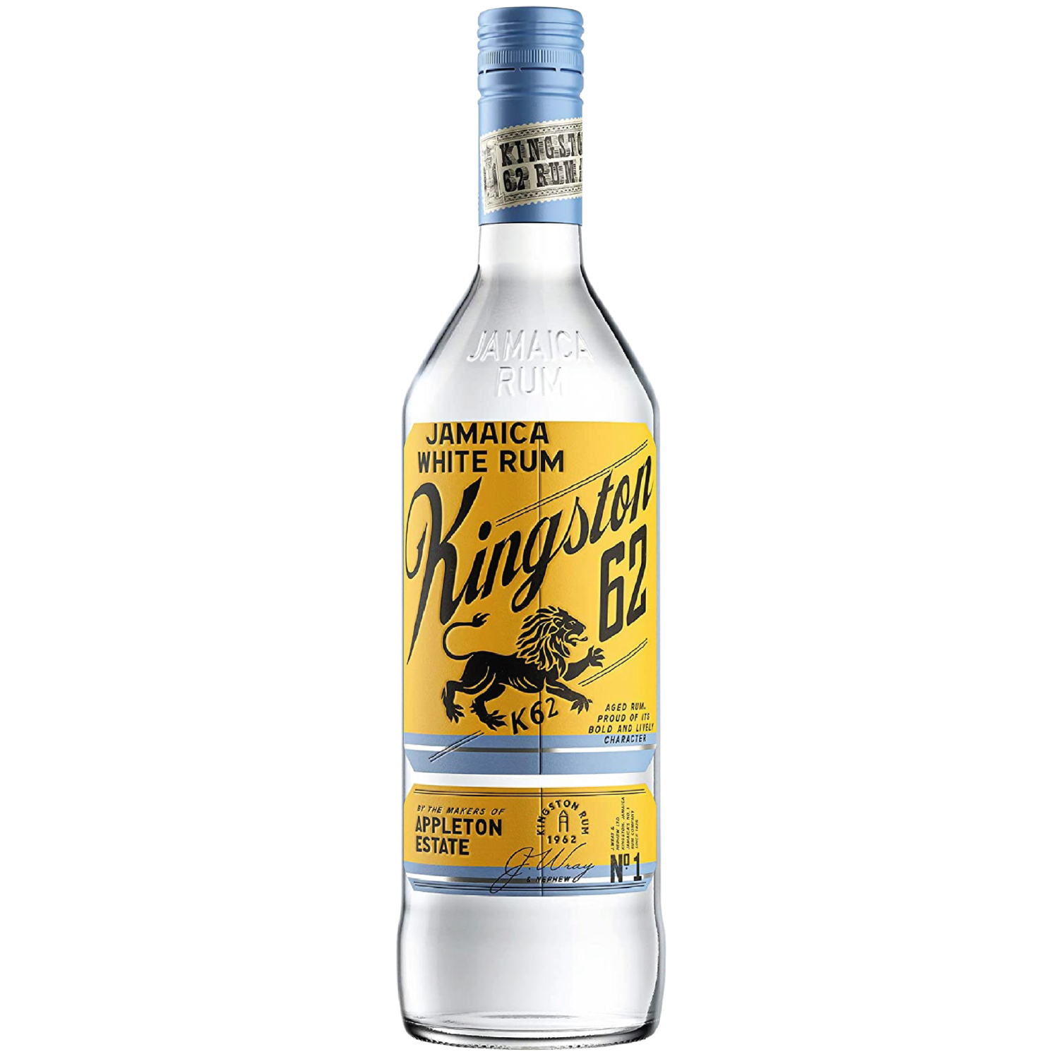 <b>Kingston 62 White Rum</b><br>75cl | 40%