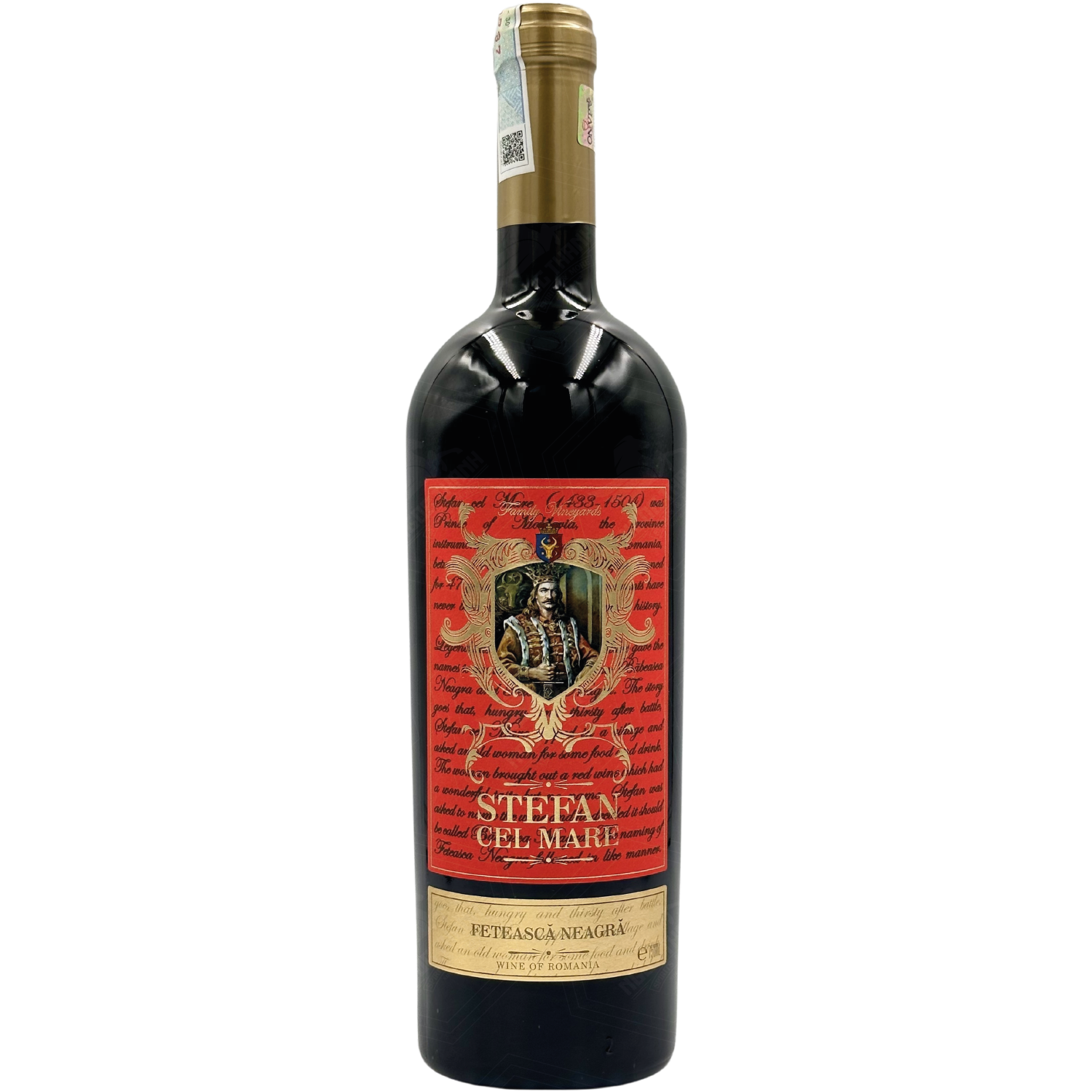 <b>Vang Đỏ RMN Stefan cel Mare Feteasca Neagra (Red)</b><br>75cl | 15%