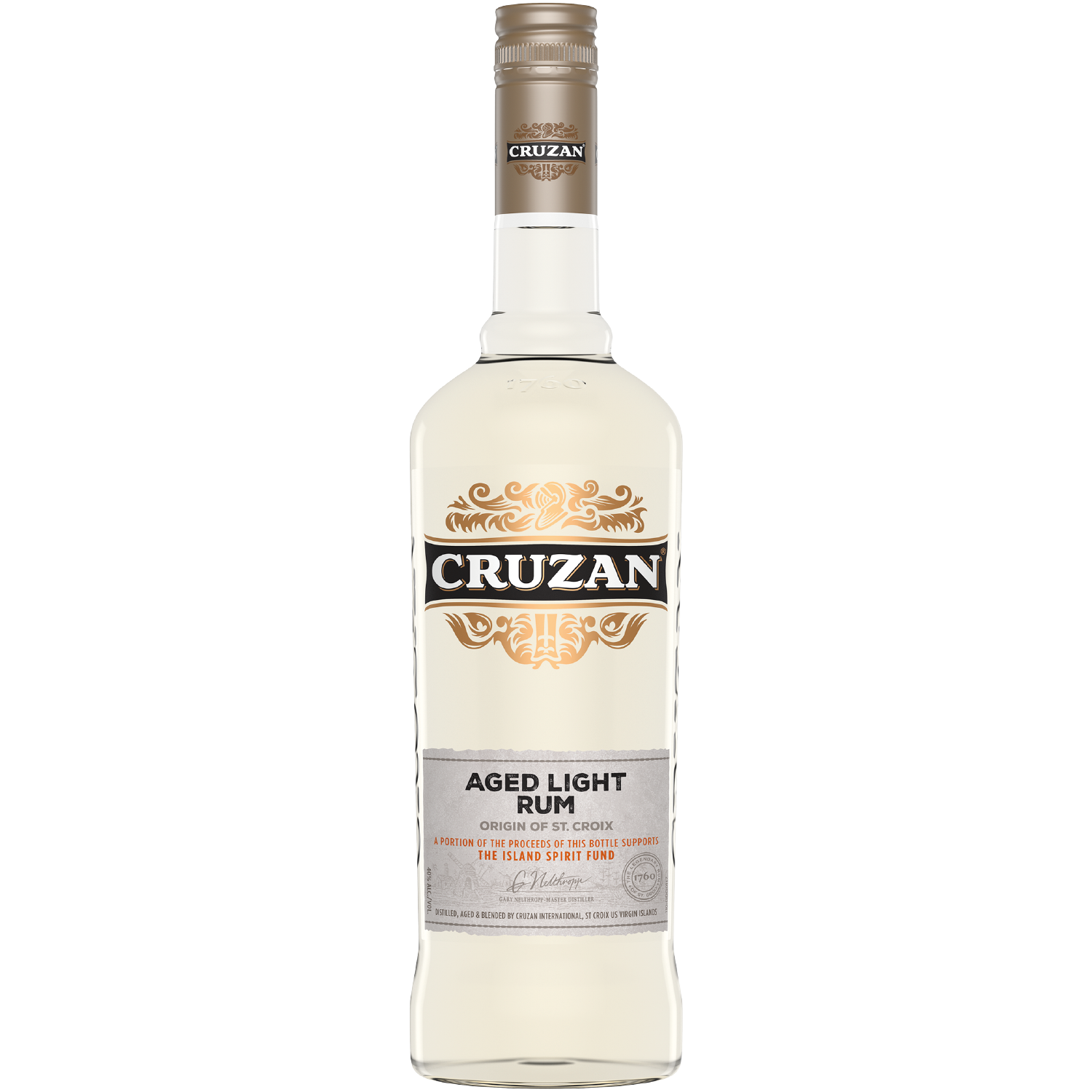 <b>Cruzan® Aged Light Rum</b><br>75cl | 40%