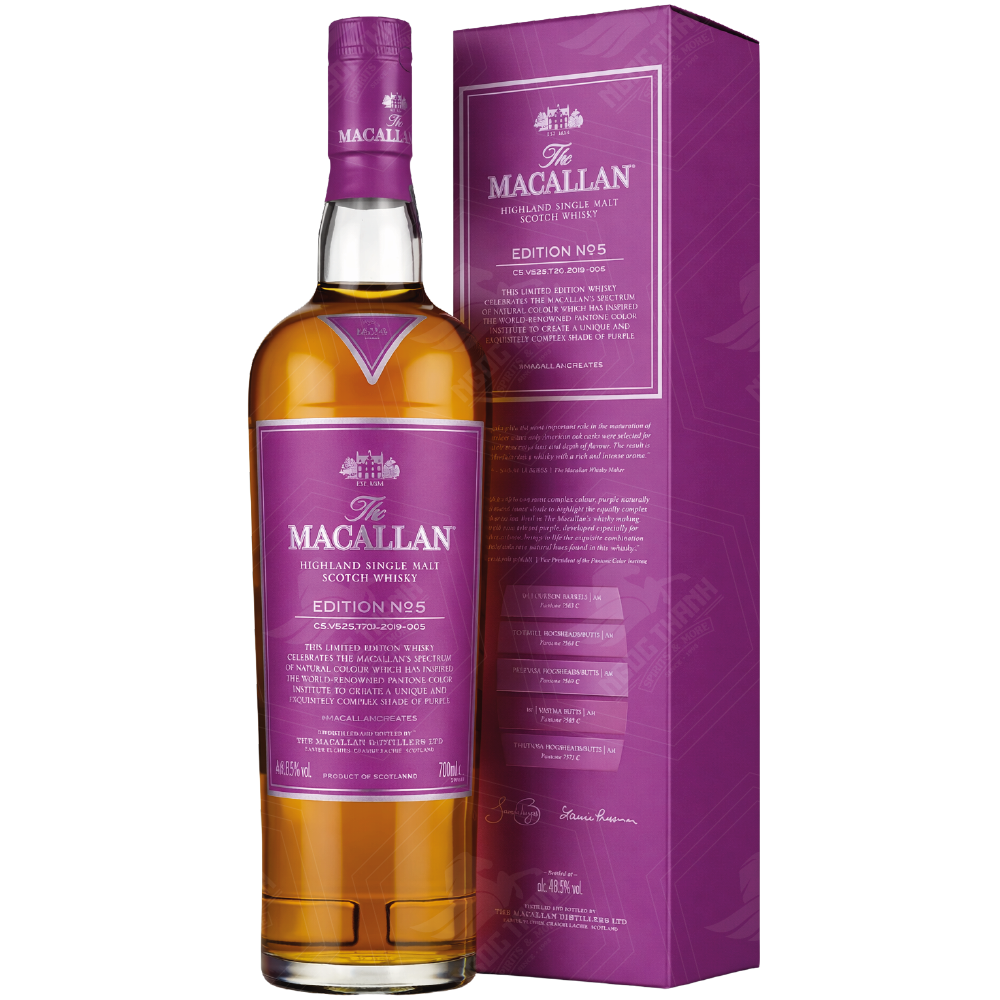 <b>The Macallan Edition No. 5</b><br>70cl | 48.5%