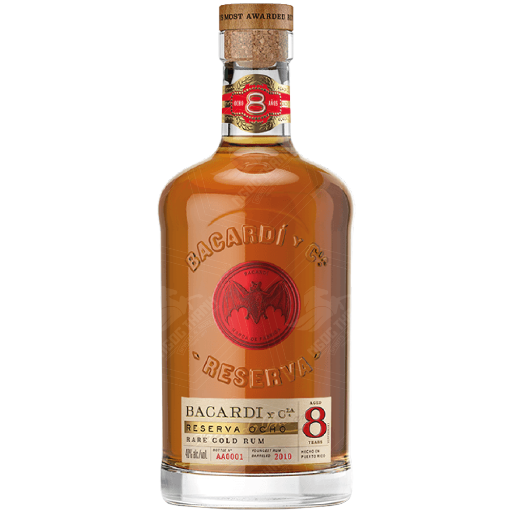 <b>BACARDÍ Reserva Ocho Rum</b><br>70cl | 40%