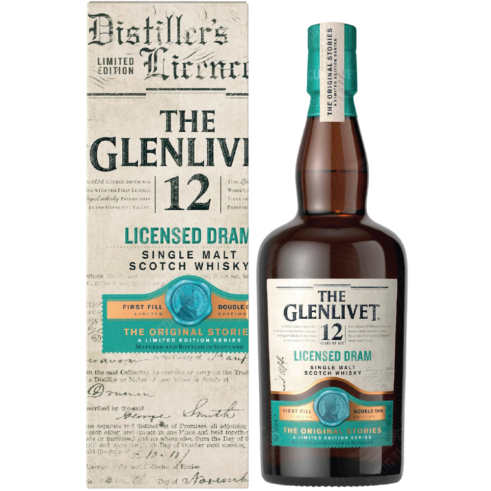 <b>The Glenlivet 12 Year Old Licensed Dram</b><br>70cl | 48%