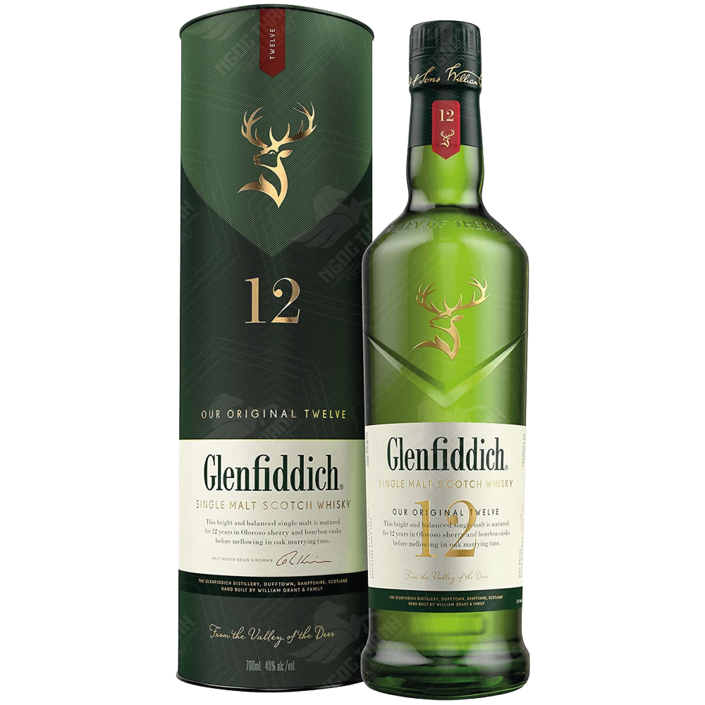 <b>Glenfiddich 12 Year Old</b><br>70cl | 40%