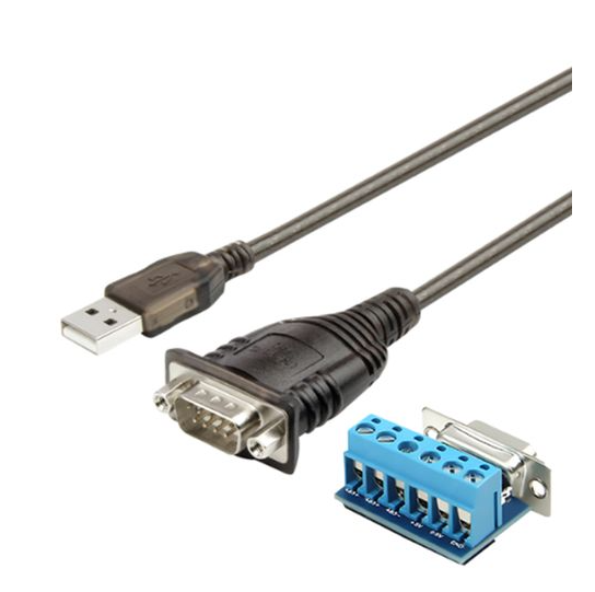 Cáp chuyển đổi USB to Serial RS422/RS485 Cable Unitek | Hàng chính hãng