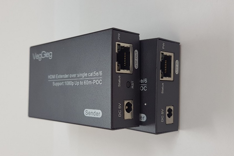 Bộ chuyển đổi HDTV sang LAN VegGieg VHD60 | Hàng chính hãng