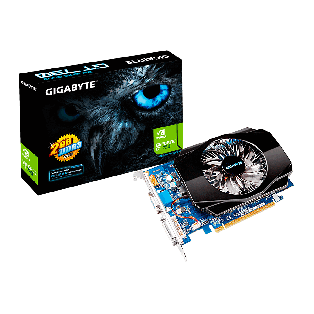 Card Màn Hình Gigabyte GT 730 GPU PCI-Express 2.0