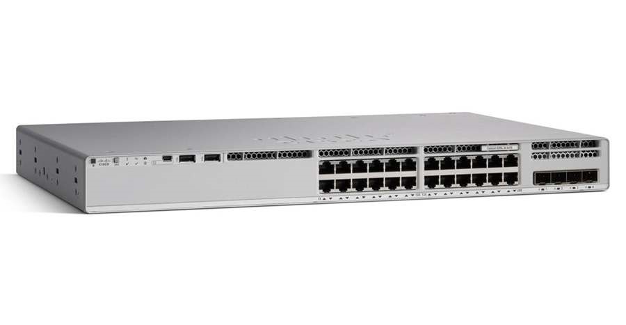 C9200L-24P-4G-E Cisco Catalyst 9200L 24 Port PoE+ 370W, 4x1G uplink, Network Essentials | Hàng chính hãng