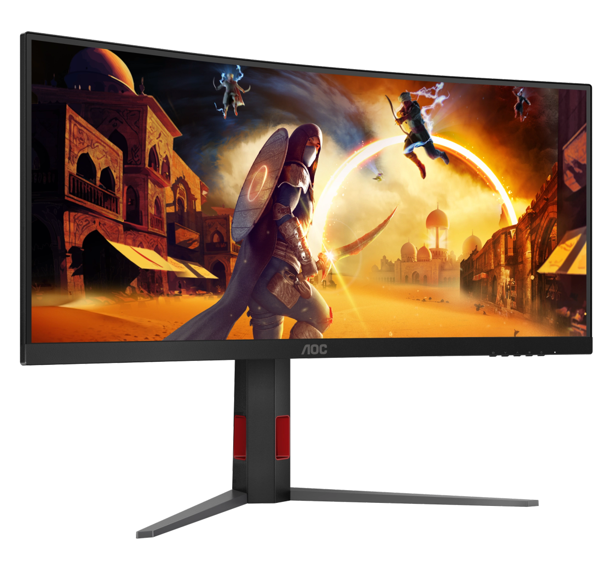 Màn hình cong AOC CU34G4H/71 34" siêu rộng 200Hz cho góc giải trí