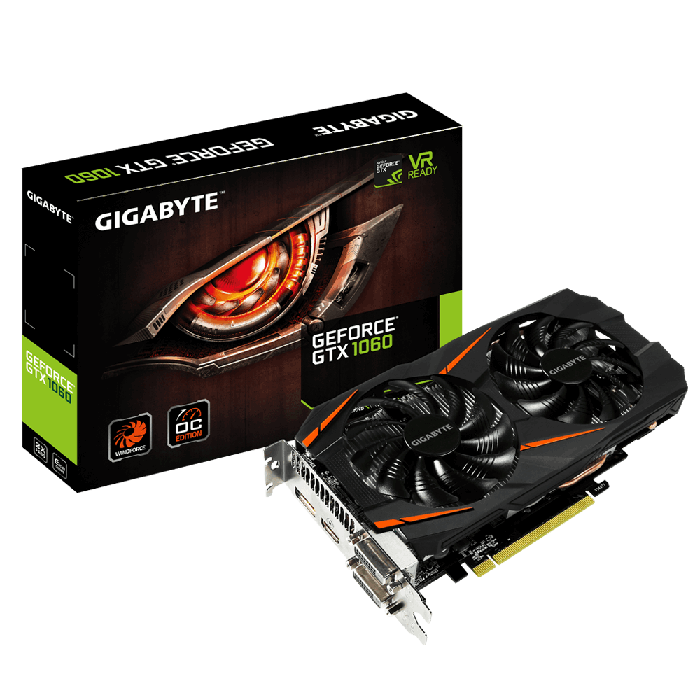 Card Màn Hình Gigabyte GeForce GTX 1060 PCI-Express 3.0