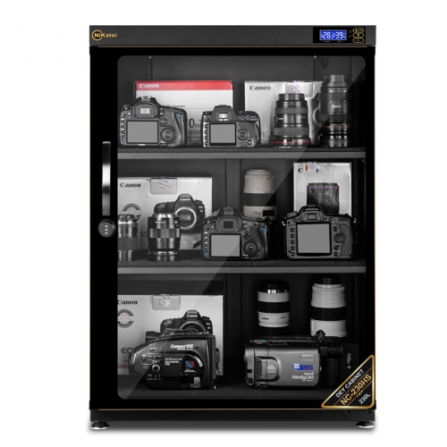 Tủ chống ẩm cao cấp Nikatei NC-230HS Gold (230 lít ) | Hàng chính hãng