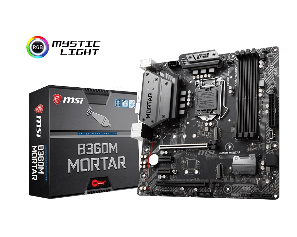 Mainboard MSI B360M MORTAR Hiệu Năng Cao