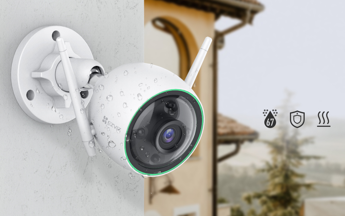 Camera Wifi  ezviz C3N ngoài trời 2 MegaPixel - H.265 | Hàng chính hãng