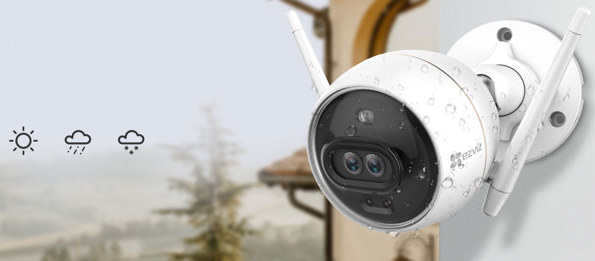 Camera Wifi Ezviz C3X ngoài trời 2 MegaPixel - H.265 | Hàng chính hãng
