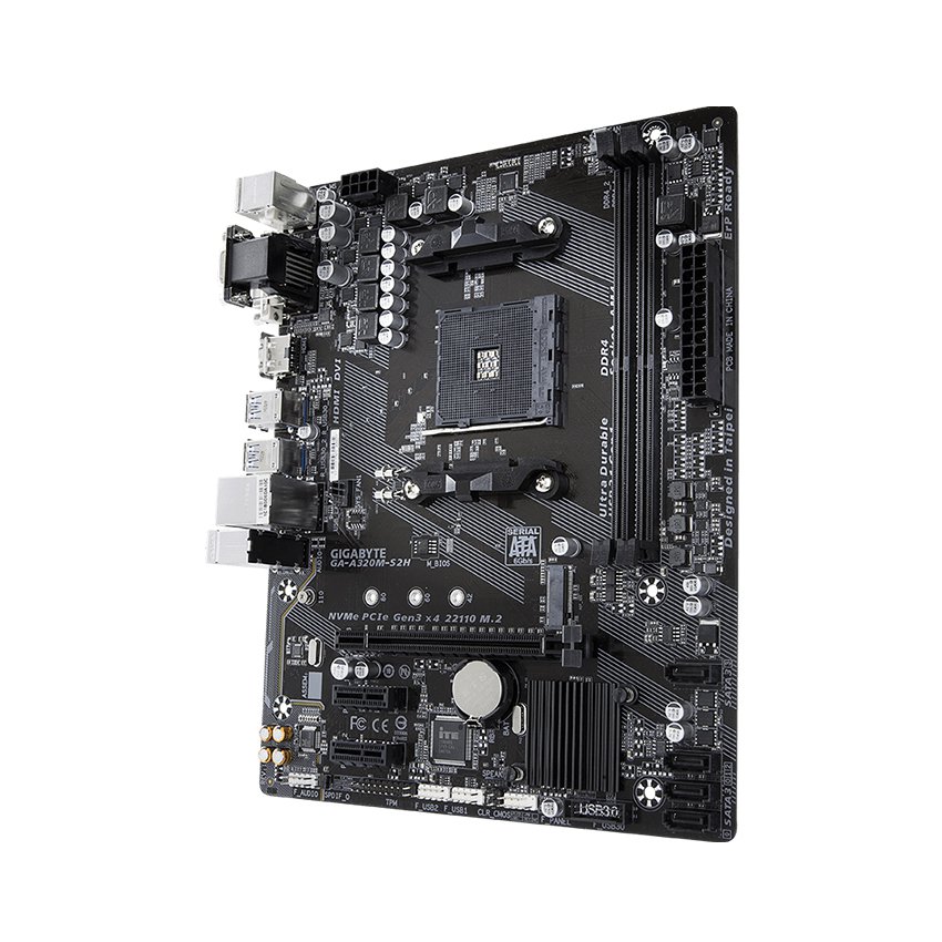 Mainboard GIGABYTE A320M-S2H 2 khe RAM DDR4