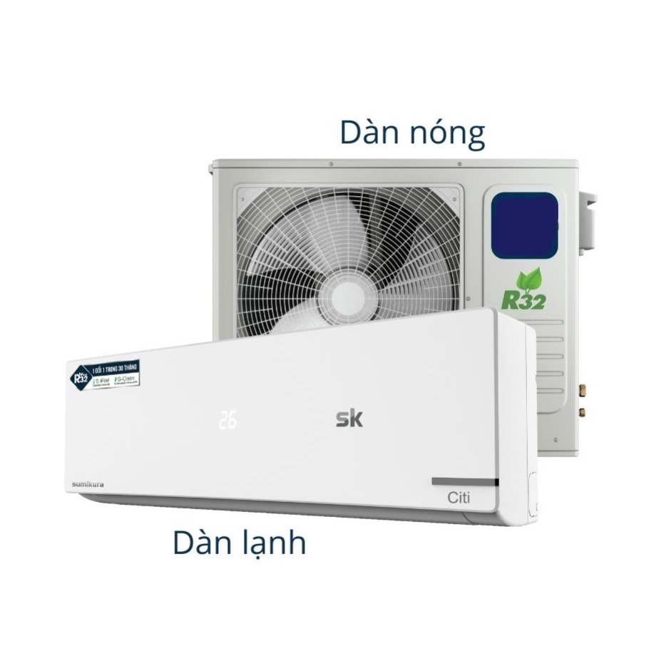 Điều hòa Sumikura 2 chiều 9000BTU APS/APO-H092 Citi Gas R32 MỚI 2022 | Hàng chính hãng