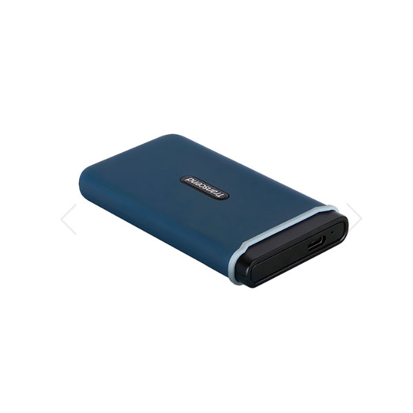 Ổ cứng di động SSD Transcend ESD370C 250Gb USB-A & USB-C | Hàng chính hãng