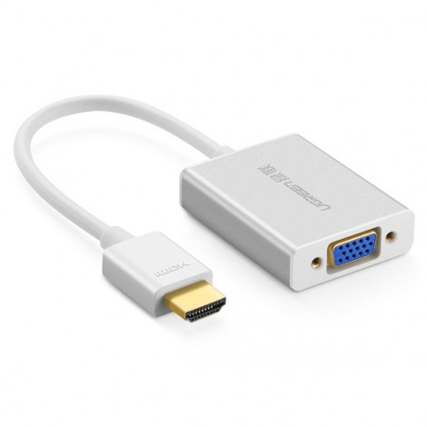 Cáp chuyển HDMI to VGA chính hãng Ugreen 40212 | Hàng chính hãng